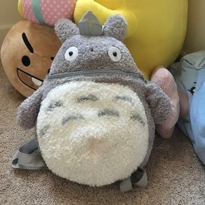Official Ghibli Totoro Plush Backpack